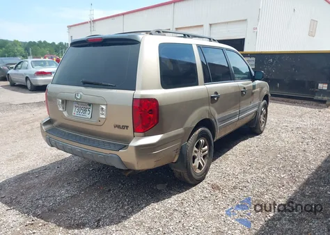 2005 Honda Pilot Lx from USA, damaged, VIN 2HKYF18195H544401